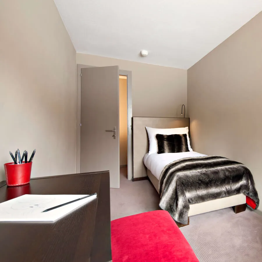 Family Duplex interior at Hotel Vanessa Verbier, Swiss Alps