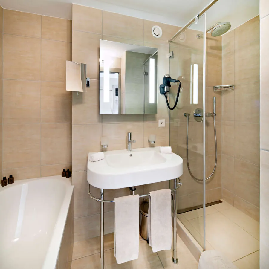 Junior Suite interior at Hotel Vanessa Verbier, Swiss Alps